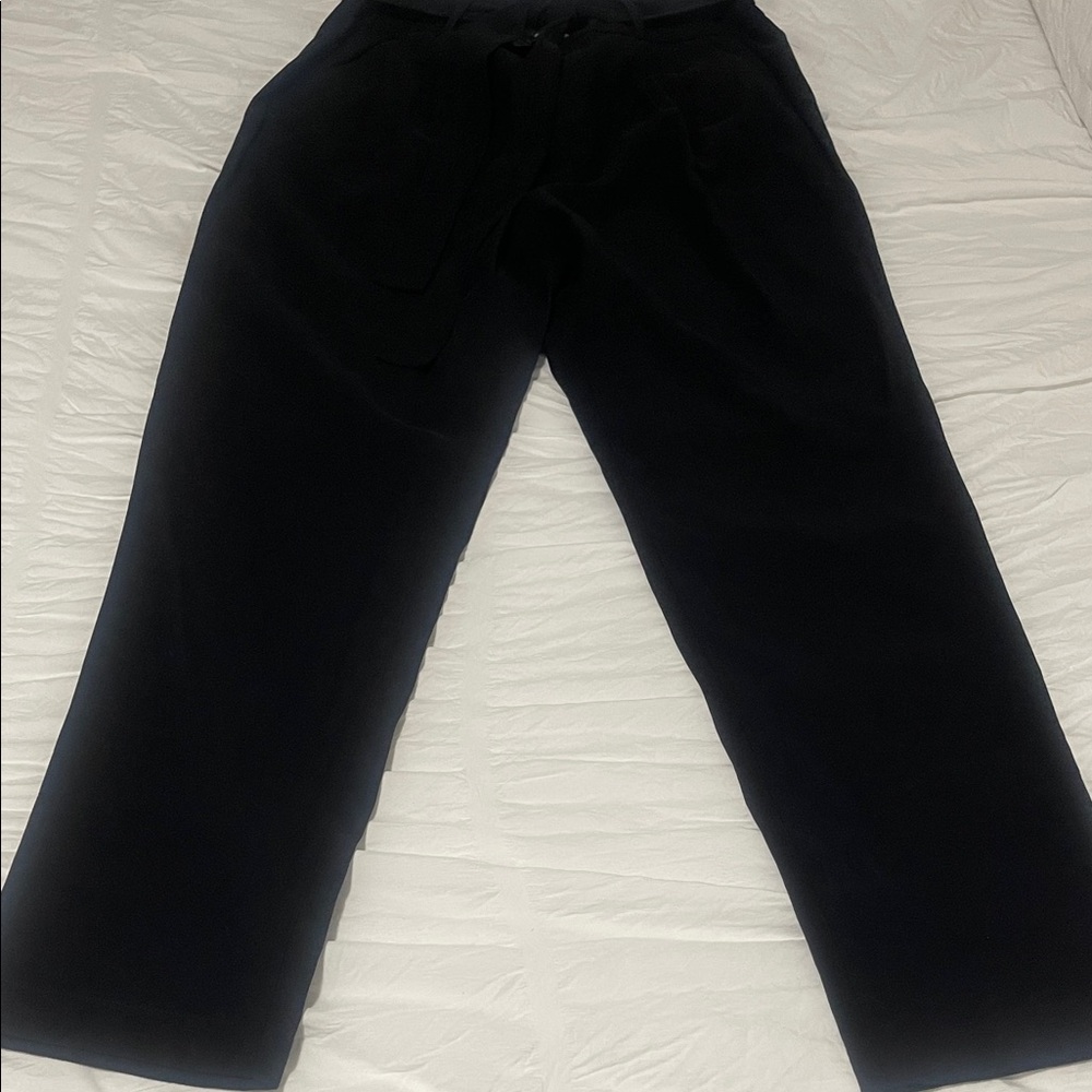 Calvin Klein Black Straight Leg Pants
